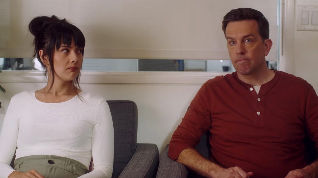 Patti Harrison and Ed Helms, Together Together