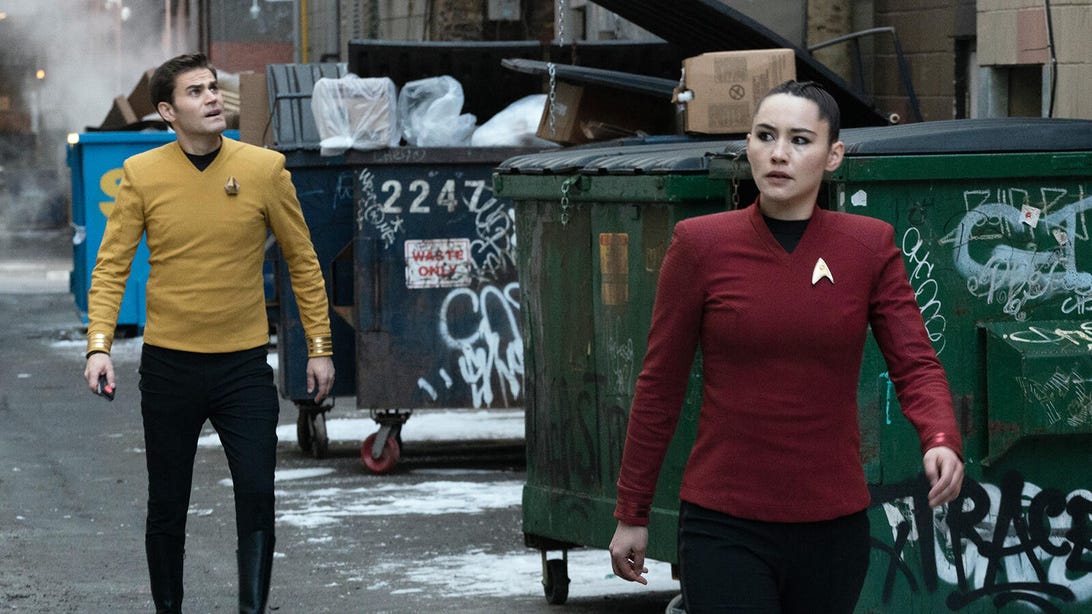 Paul Wesley and Christina Chong, Star Trek: Strange New Worlds