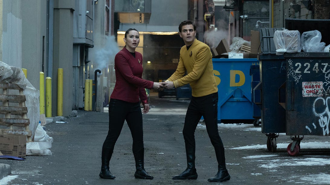 Christina Chong and Paul Wesley, Star Trek: Strange New Worlds